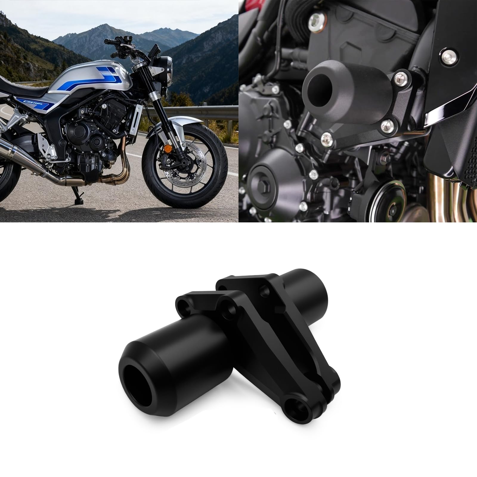 オートバイ　エンジンフレーム　アンチフォール　スライドアンチフォールパッド Amazon | BOFOMTT FOR CB1000F cb1000f 2026 2025 アクセサリー新しい
